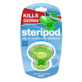 La solución para las bacterias en los cepillos de dientes Steripod ST-101 Verde