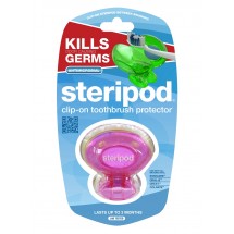 La solución para las bacterias en los cepillos de dientes Steripod ST-101 Rosado