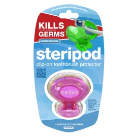La solución para las bacterias en los cepillos de dientes Steripod ST-101 Rosado