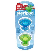 La solución para las bacterias en los cepillos de dientes Steripod ST-201 Azul-Verde