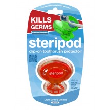 La solución para las bacterias en los cepillos de dientes Steripod ST-101 Rojo