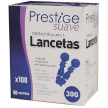Lancetas Nipro Prestige Suave (x100)